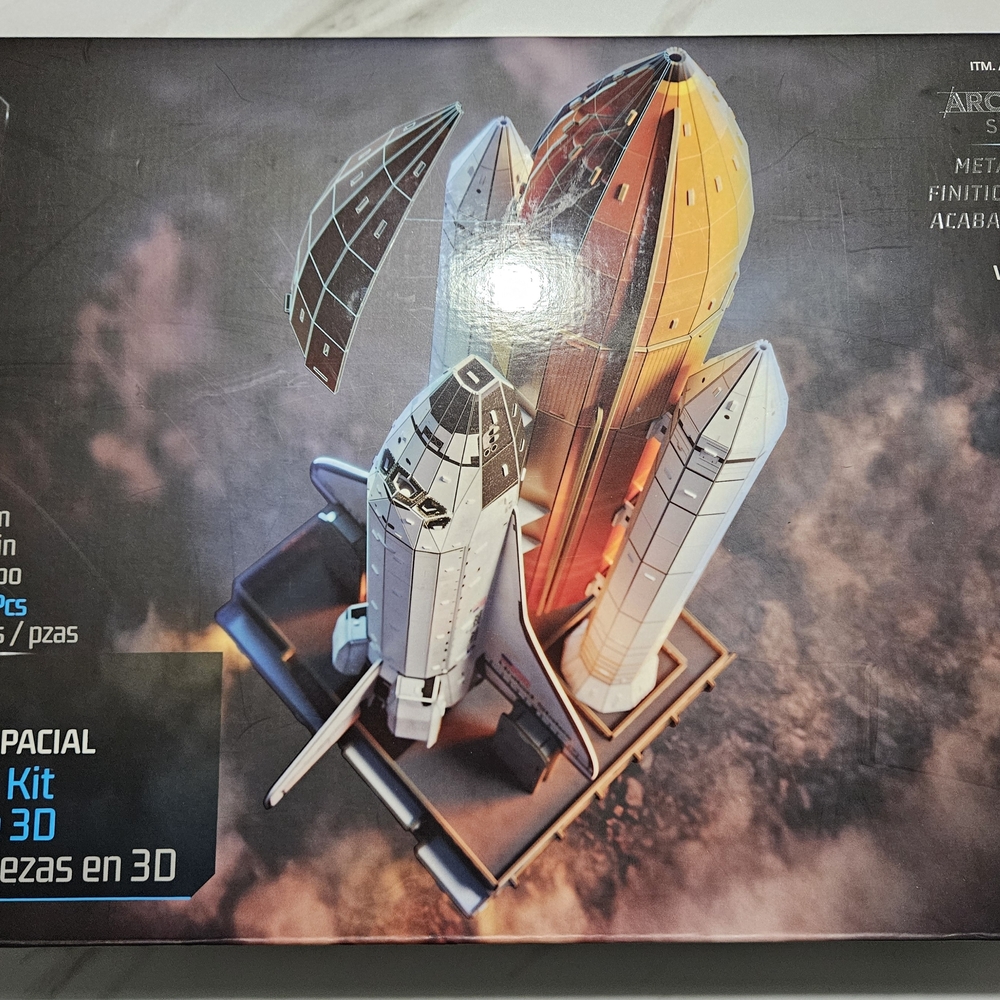 3D Space Shuttle Puzzle Kit